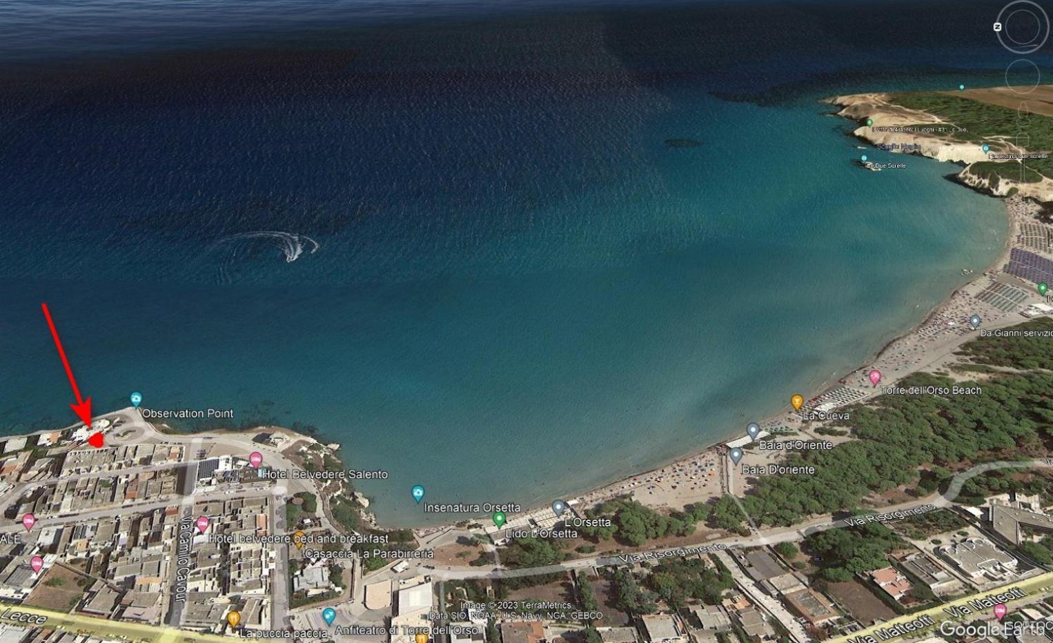 トッレ・デル・オルソ Terrazza Sul Mareヴィラ エクステリア 写真